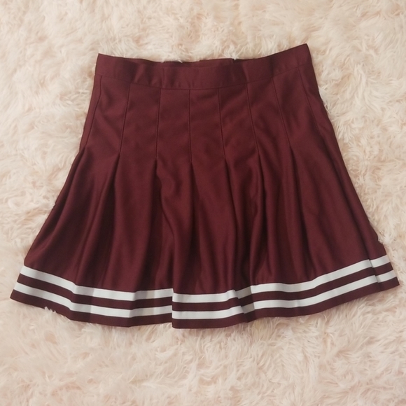 Arizona State University Dresses & Skirts - ASU Maroon game skirt